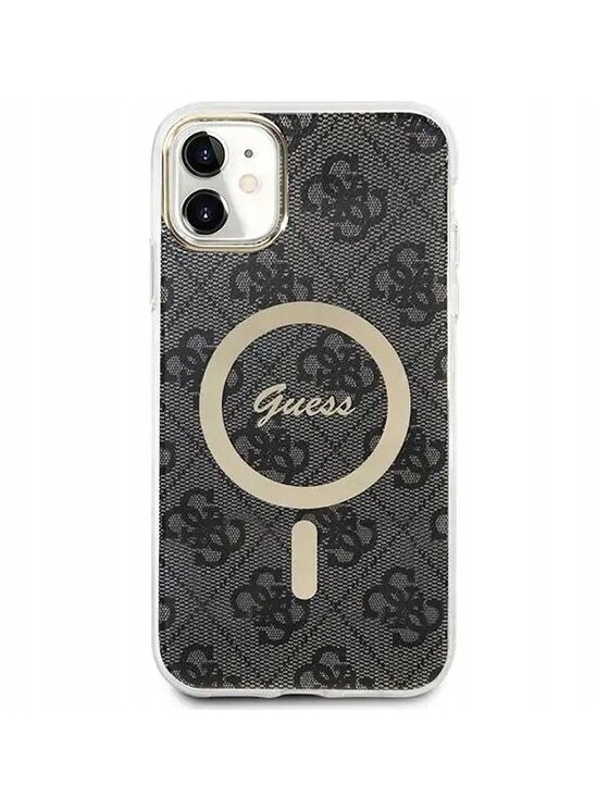 Guess Guess Etui na telefon 4G Print Czarny