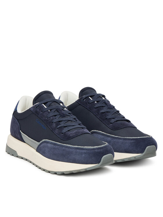 Calvin Klein Calvin Klein Sneakers Low Top Lace Up Repreve Mix HM0HM01714 Bleumarin
