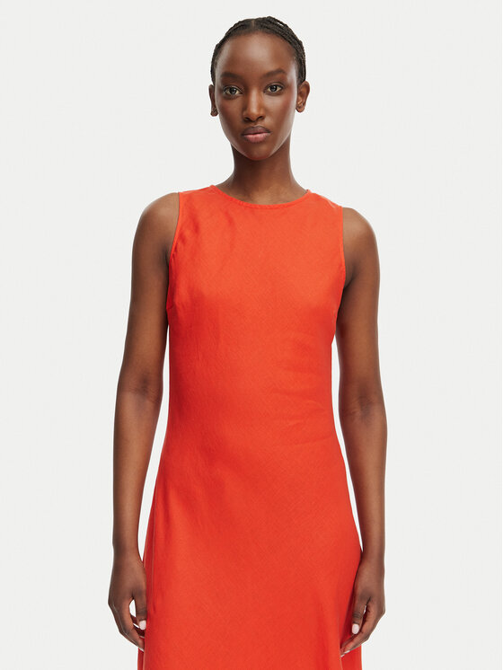 Gant Gant Vasaras kleita 4503525 Sarkans Relaxed Fit