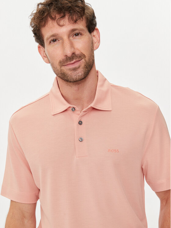 BOSS Boss Polo majica Press 55 50508830 Roza Regular Fit