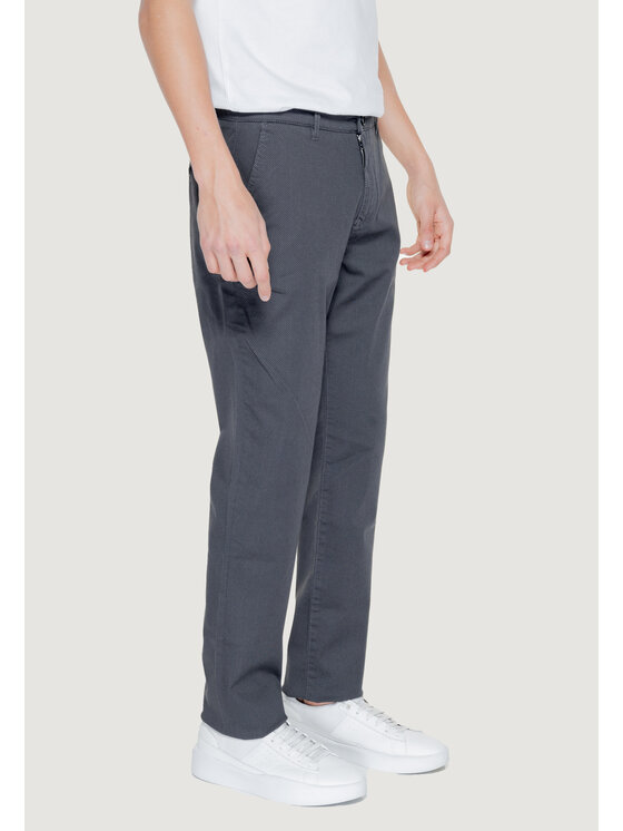 Armani Exchange Armani Exchange Pantalone da abito 3DZP14 ZNVNZ Nero To Fit