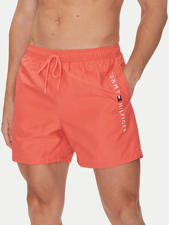 Tommy Hilfiger Tommy Hilfiger Plaukimo šortai UM0UM03258 Rožinė Regular Fit