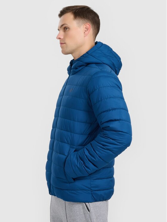 4F 4F Giubbotto piumino 4FWAW25TDJAM598-30S Blu Regular Fit