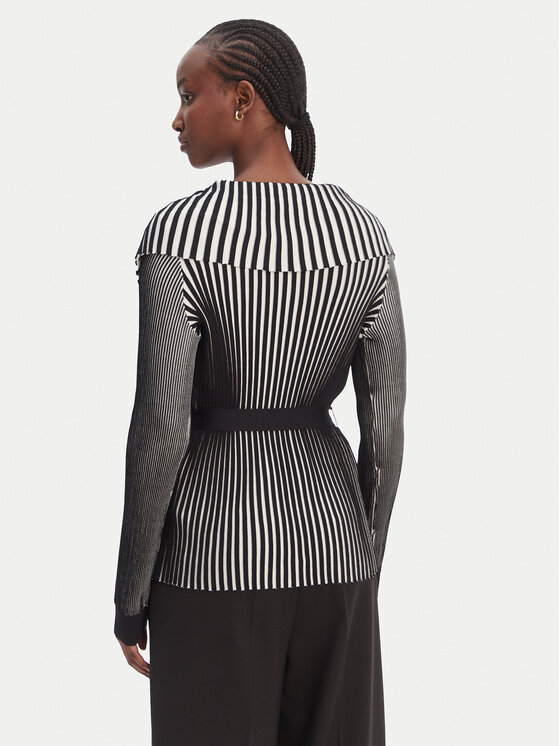 Liu Jo Sport Liu Jo Sport Kardiganas TA6116 MS55N Juoda Regular Fit