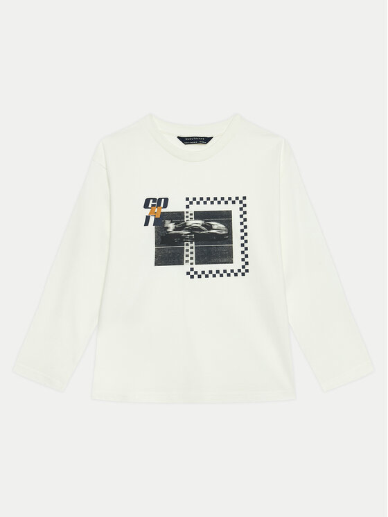 Mayoral Mayoral Komplet 2 bluzek 7090 Granatowy Regular Fit