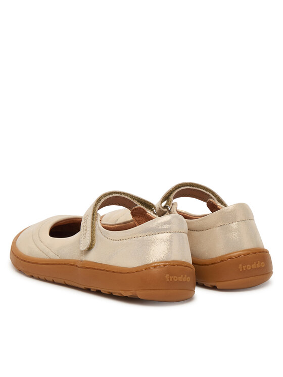 Froddo Froddo Balerinos Barefoot Mary J G3140195-2 D Auksinė