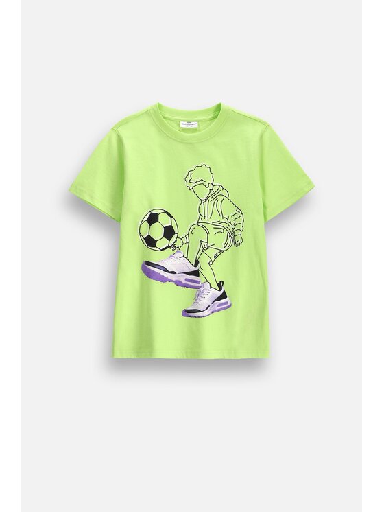 Coccodrillo Coccodrillo T-Shirt ZC6143205VBA-030 Żółty Regular Fit