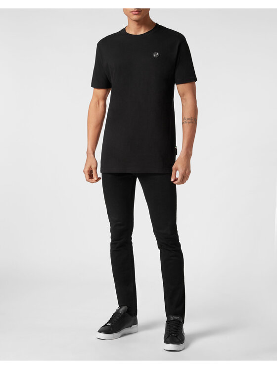 PHILIPP PLEIN PHILIPP PLEIN T-Shirt 3235 Czarny Regular Fit