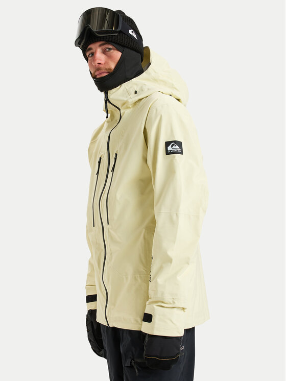 Quiksilver Quiksilver Snowboard kabát Pro Path Stretch Goretex Jk EQYTJ03508 Sárga Modern Fit