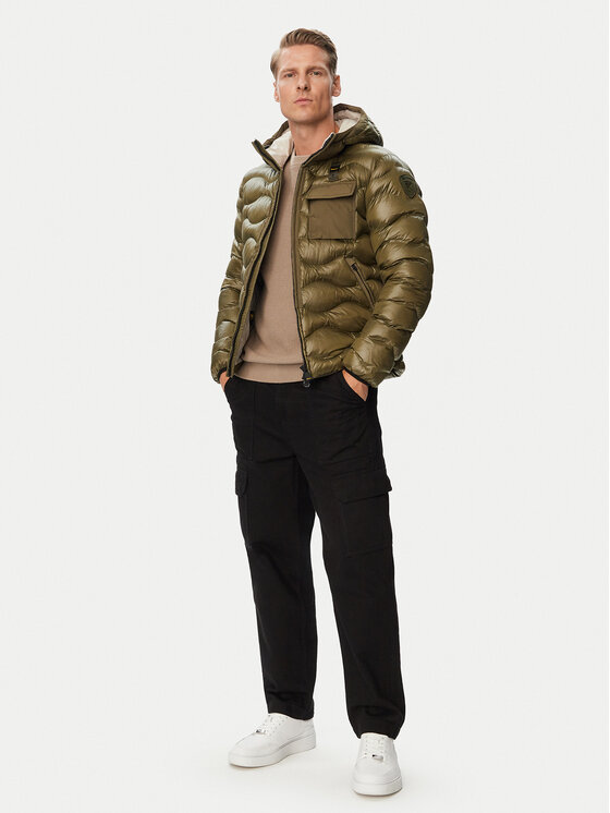 Blauer Blauer Žieminė striukė Bryant 26WBLUC02053 Tamsiai žalia Regular Fit