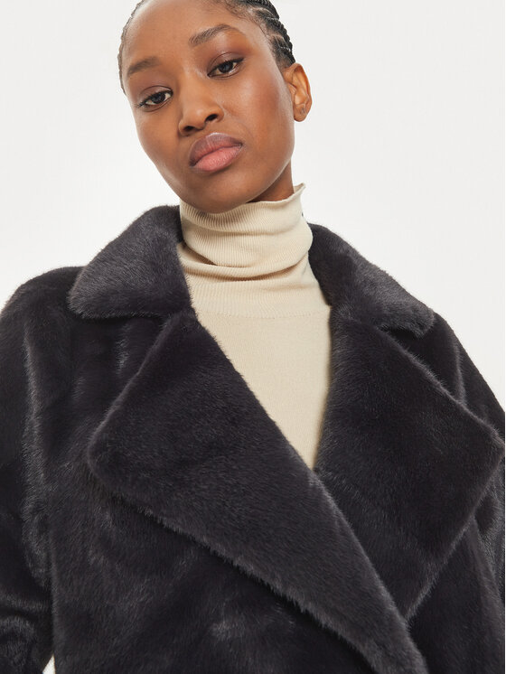 MICHAEL Michael Kors MICHAEL Michael Kors Pelzmantel 77B1401M52 Dunkelblau Oversize