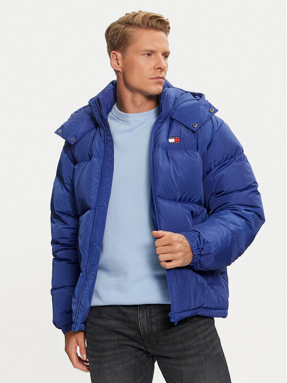 Tommy Jeans Tommy Jeans Μπουφάν πουπουλένιο Alaska DM0DM19537 Μπλε Loose Fit