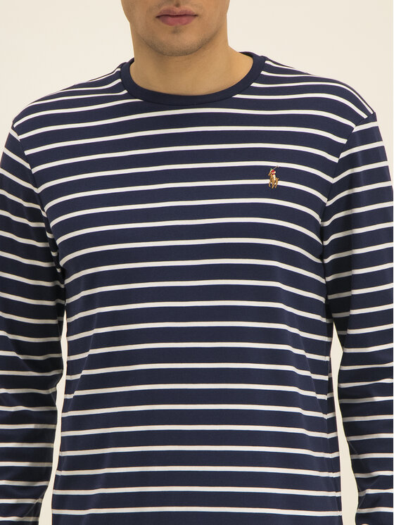 Polo Ralph Lauren Polo Ralph Lauren Longsleeve 710760122 Blu scuro Slim Fit
