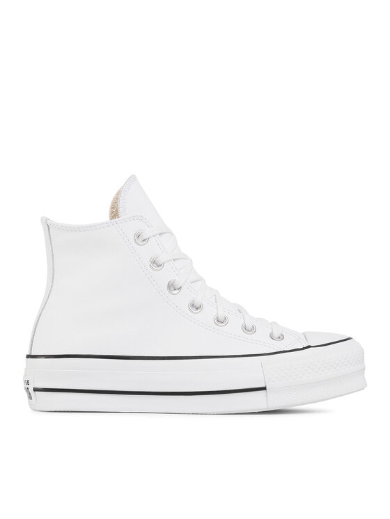 Converse Converse Plátěnky Chuck Taylor All Star Lift Clean Hi 561676C Bílá