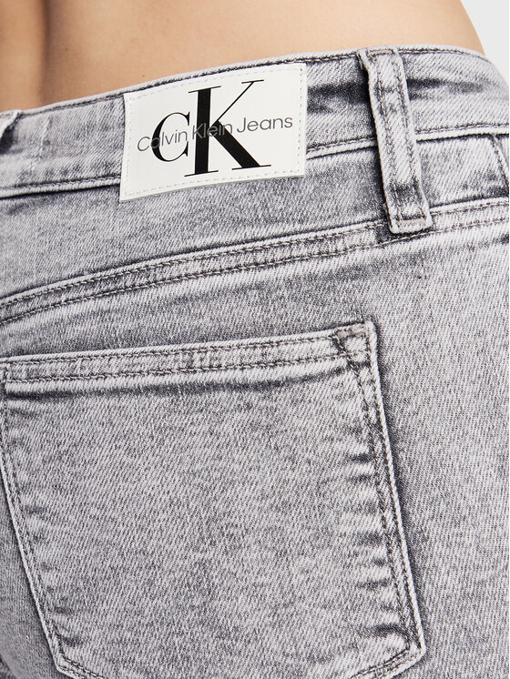 Calvin Klein Jeans Calvin Klein Jeans Jeans hlače J20J221448 Siva Skinny Fit