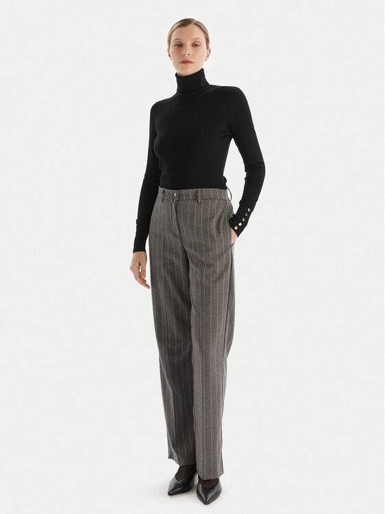 Fracomina Fracomina Dolcevita FR25WT7001K42101 Nero Regular Fit