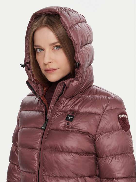 Blauer Blauer Prehodna jakna 25WBLDK02069 Bordo rdeča Regular Fit