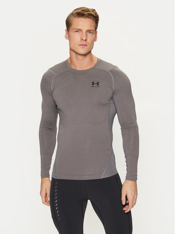 Under Armour Športna Majica Ua Hg Armour 1361524 Siva Slim Fit