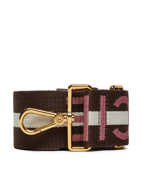 Coccinelle Coccinelle Přídavný popruh na kabelku Q2A New Nastro Signature E3 Q2A 68 C5 01 Hnědá