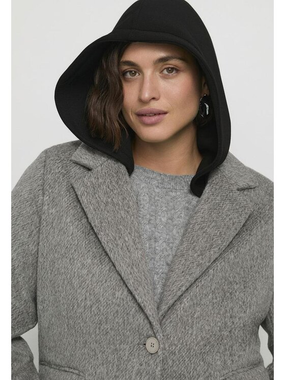 Fiorella Rubino Fiorella Rubino Cappotto invernale 8384T000331N0S3 Grigio Regular Fit