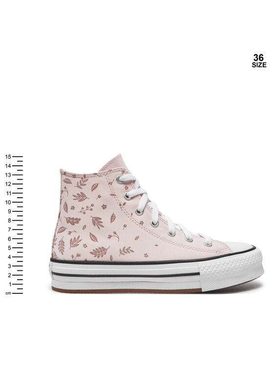 Converse Converse Modne superge Chuck Taylor All Star Eva Lift Fall Leaves A08397C Roza