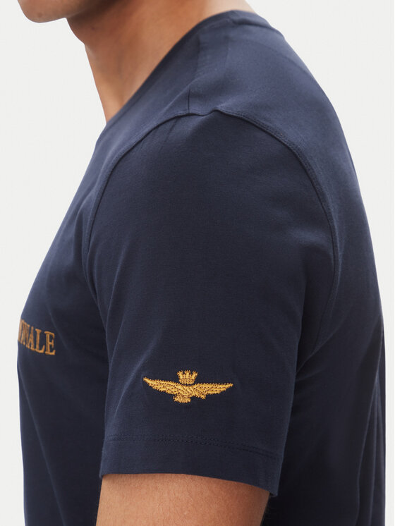 Aeronautica Militare Aeronautica Militare T-shirt 251TS2410J592 Tamnoplava Regular Fit