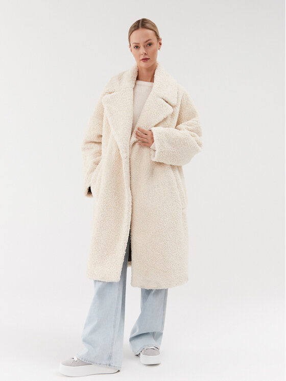 HUGO Hugo Дублянка Mewona-1 50498147 Écru Oversize