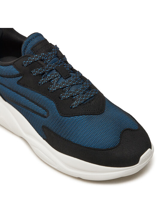 HUGO Hugo Sneakersy Leon Runn Meem 50517114 Granatowy