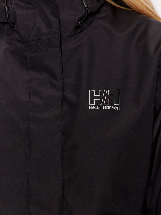 Helly Hansen Helly Hansen Kurtka przeciwdeszczowa Seven 62066 Czarny Regular Fit