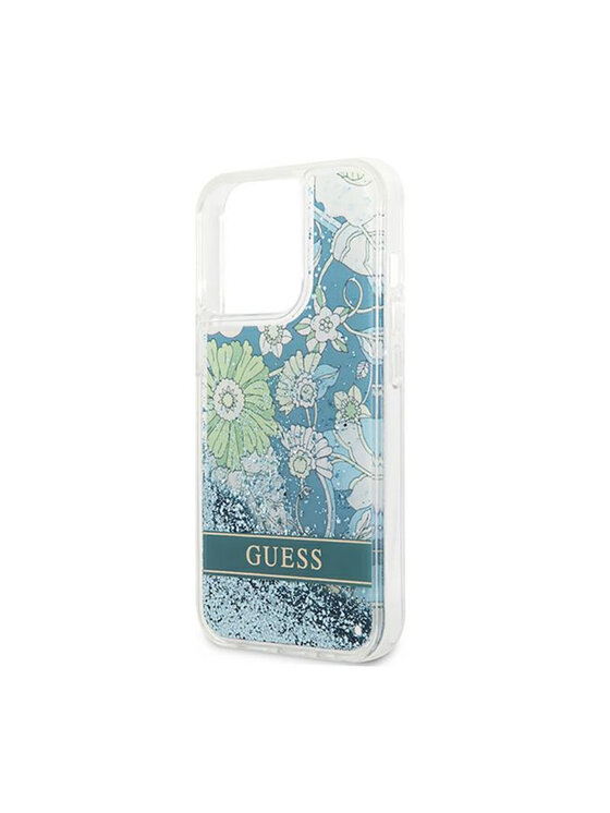 Guess Guess Etui na telefon Liquid Glitter Kolorowy
