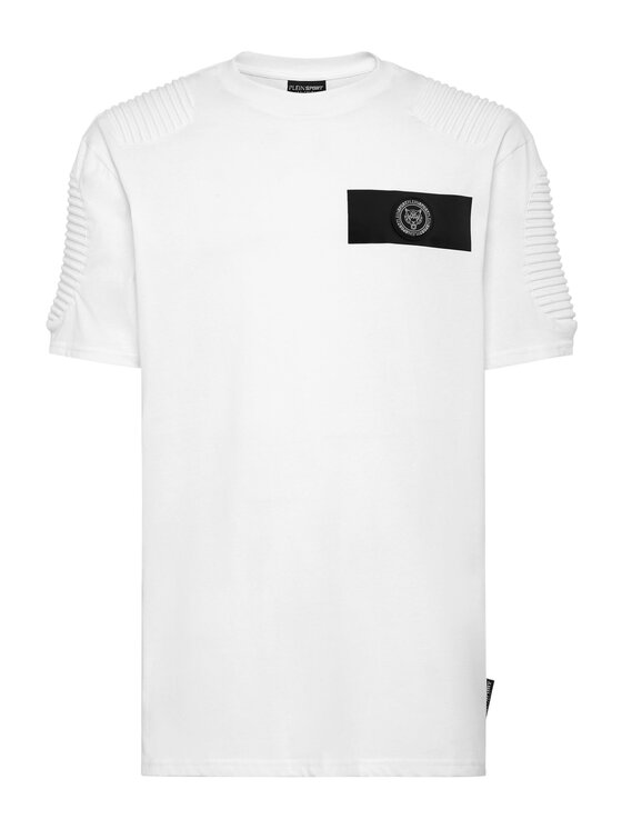Plein Sport Plein Sport T-Shirt 1307 Biały Regular Fit