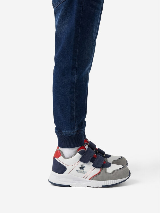 Beverly Hills Polo Club Beverly Hills Polo Club Sneakersy CEO-CP23-26043(CH) Biela
