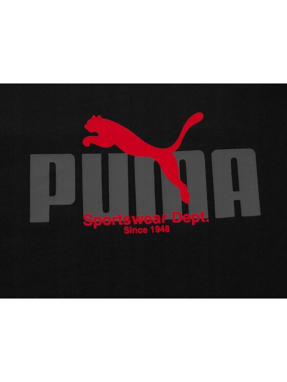 Puma Puma T-Shirt 688032 Czarny Regular Fit