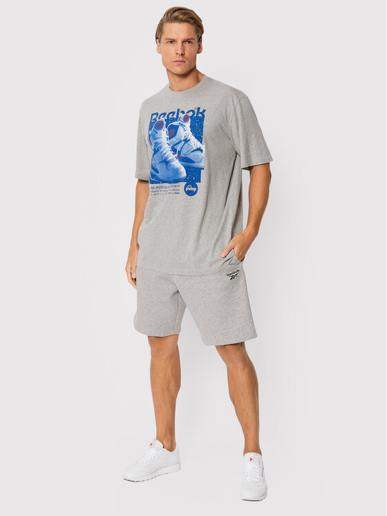 T-shirt Series Retro Pump HS4849 Grigio Oversize