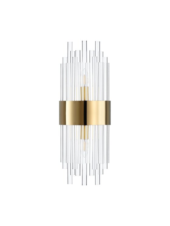 Kinkiet MIAhome, Lampa ścienna MIRACOLO złota 50 cm