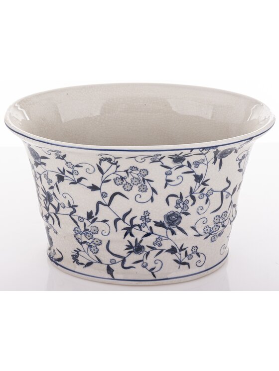 MIAhome MIAhome Kwietnik Osłonka porcelanowa GHARA-VII Biały