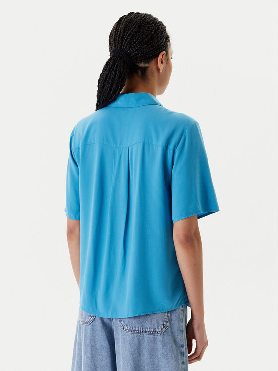 United Colors Of Benetton United Colors Of Benetton Koszula 5WPWDQ0B1 Niebieski Regular Fit