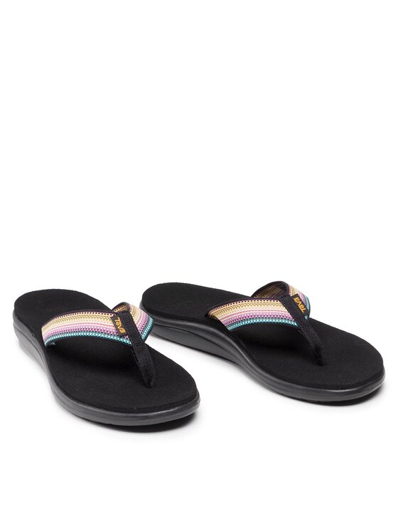 Teva Teva Japonki Voya Flip 1019040 Czarny