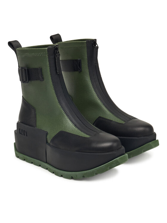 United Nude United Nude Škornji Roko Bootie II 1077790454 Zelena