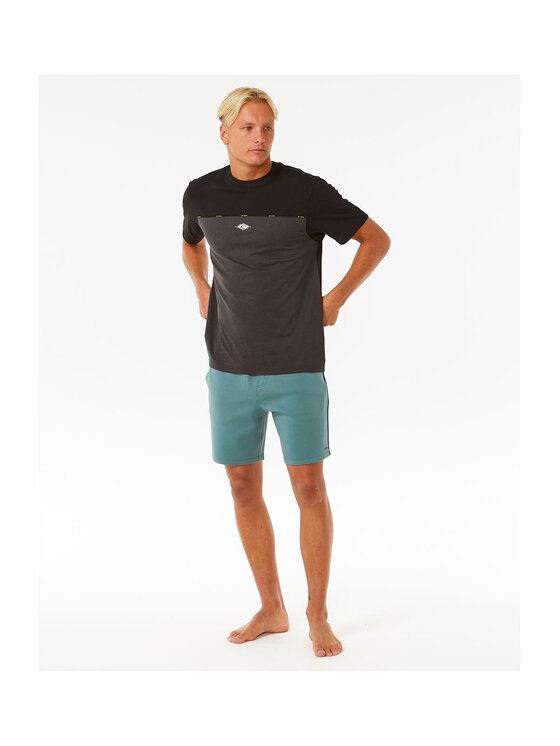 Rip Curl Rip Curl T-Shirt Vaporcool Medina Seacell Tee Czarny Loose Fit