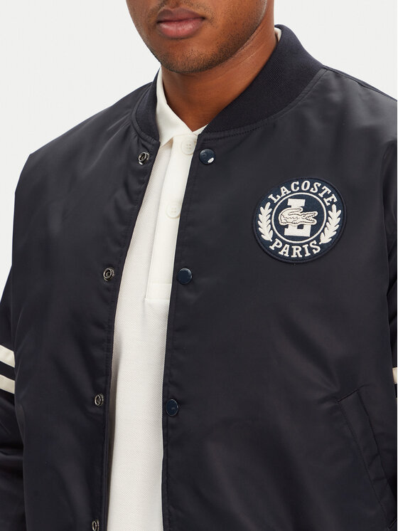 Lacoste Lacoste Μπόμπερ μπουφάν BH3441 Σκούρο μπλε Regular Fit