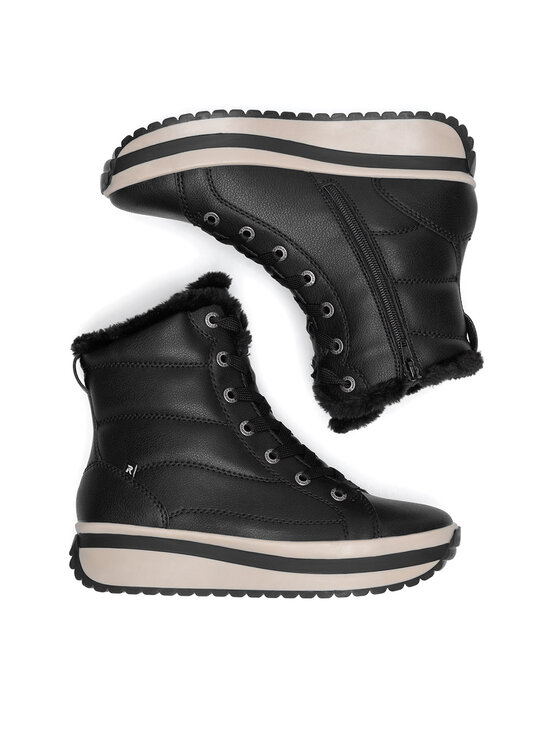 Rieker Revolution Lifestyle Rieker Revolution Lifestyle Škornji W0963-01 Črna