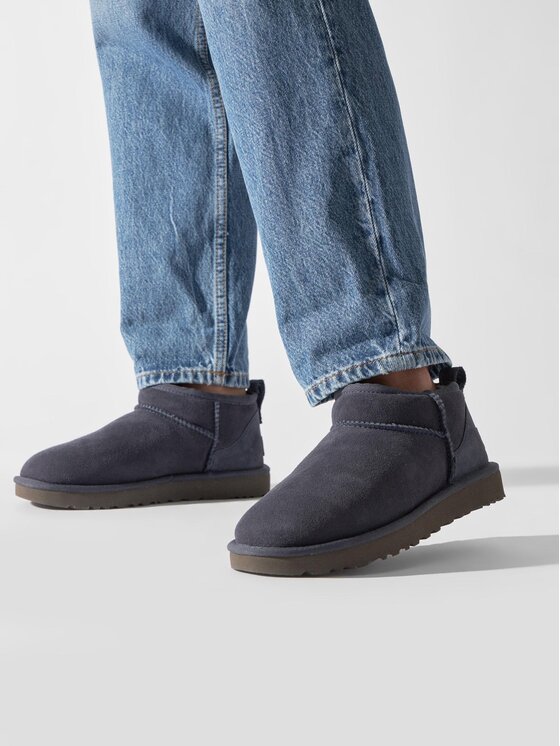 Ugg Ugg Sniego batai W Classic Ultra Mini 1116109 Tamsiai mėlyna