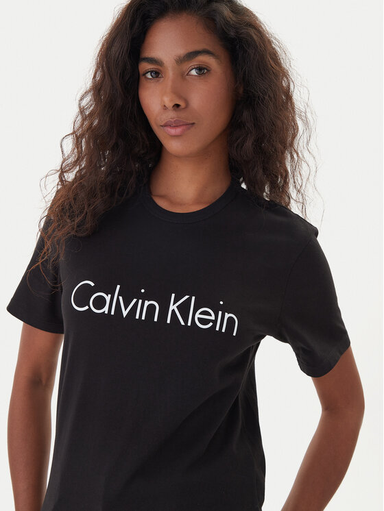 Calvin Klein Underwear Calvin Klein Underwear Póló 000QS61105E Fekete Regular Fit