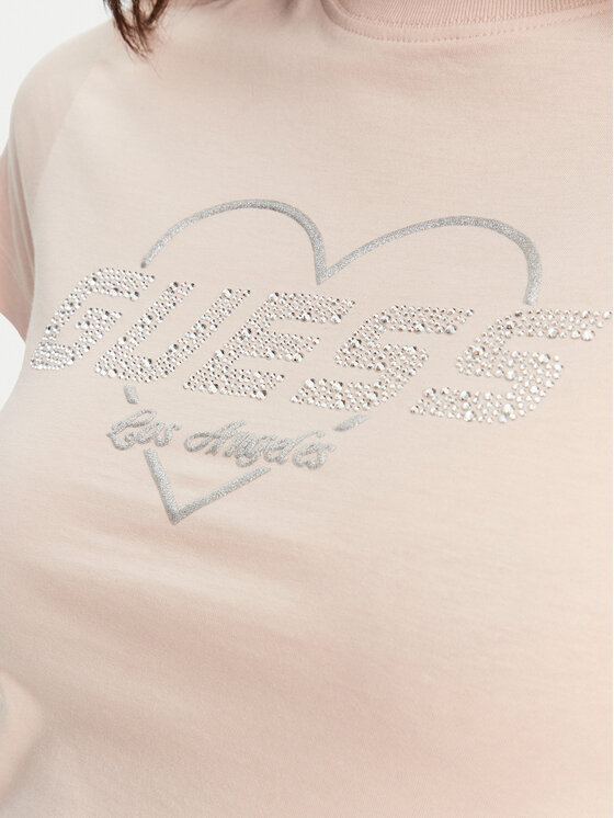 Guess Guess T-särk V5GI10 K9RM1 Roosa Regular Fit