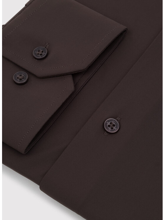 Pako Lorente Pako Lorente Koszula P26WF-1X-011 Brązowy Slim Fit
