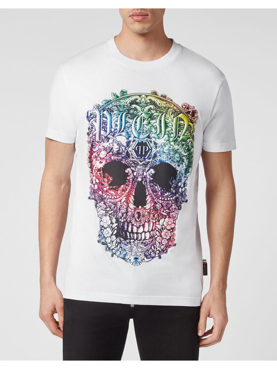 PHILIPP PLEIN PHILIPP PLEIN Tričko 4335 Biela Regular Fit