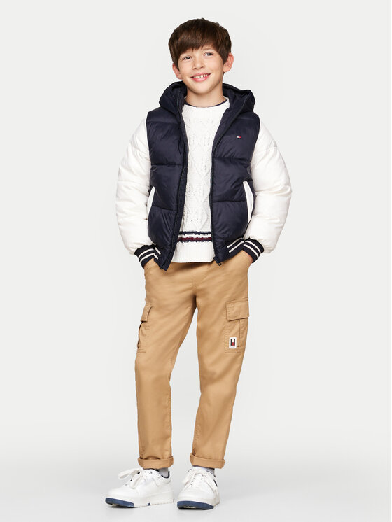 Tommy Hilfiger Tommy Hilfiger Pehelykabát KB0KB09465 M Sötétkék Regular Fit