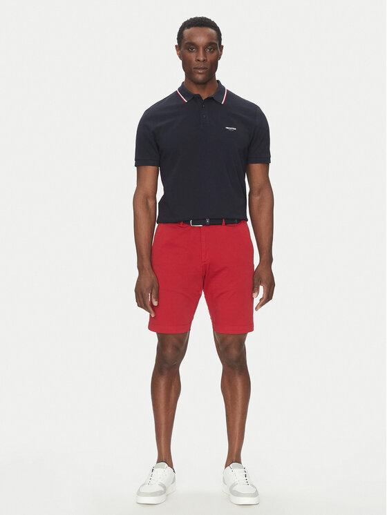 Hechter Paris Hechter Paris Polo marškinėliai 74018 151902 Tamsiai mėlyna Regular Fit