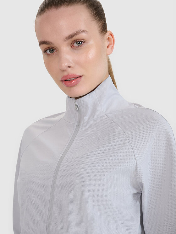 4F 4F Bluza MULTI ACTIVE Szary jasny Regular Fit
